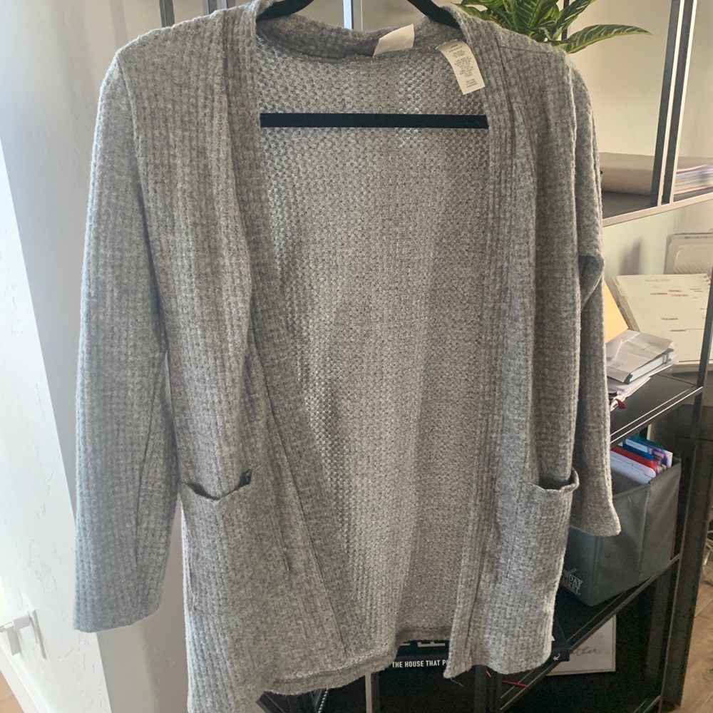 Grey Cardigan
